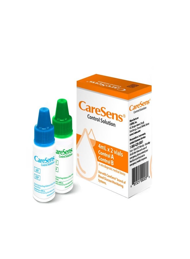 CareSens Diabetes Testing Kit Control Solution (A,B/Pack) - Image 1